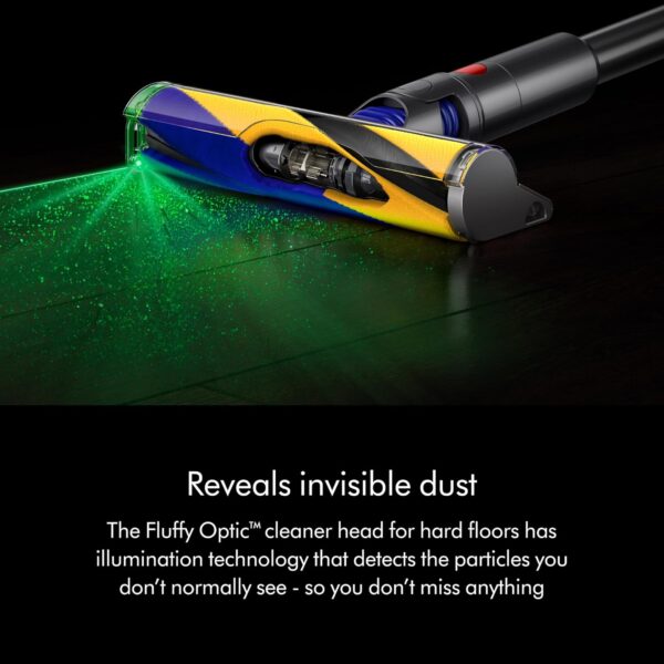 Dyson V15 Detect Plus Cordless Vacuum, Yellow/Nickel - Image 3