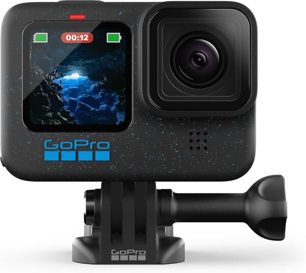 GoPro HERO12 Black - Waterproof Action Camera with 5.3K60 Ultra HD Video, 27MP Photos, HDR, 1/1.9" Image Sensor, Live Streaming, Webcam, Stabilization - Image 3