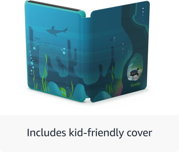 New Amazon Kindle Kids (16 GB) - If it breaks, we will replace it, includes ad-free books and cover, with glare-free display, faster page turns - Ocean Explorer - Image 4