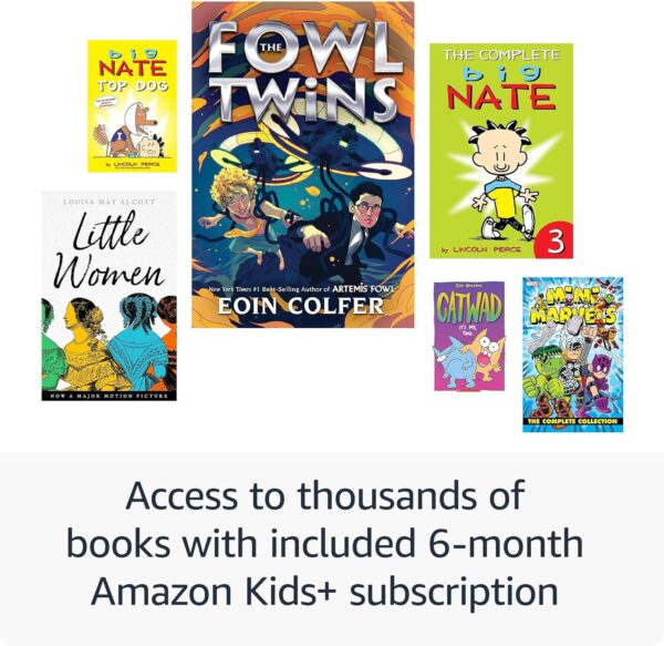 New Amazon Kindle Kids (16 GB) - If it breaks, we will replace it, includes ad-free books and cover, with glare-free display, faster page turns - Ocean Explorer - Image 3