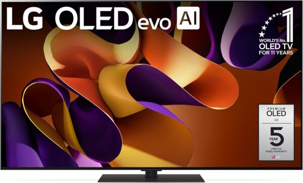 LG 65-Inch Class OLED evo G4 Series Smart TV